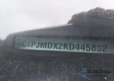 2019 Jeep Cherokee Limited 4X4 z USA, uszkodzony, nr VIN 1C4PJMDX2KD445832